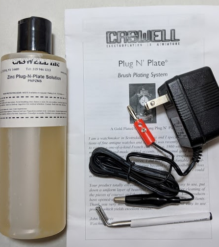 Plug N' Plate Gold Kit - Caswell Inc