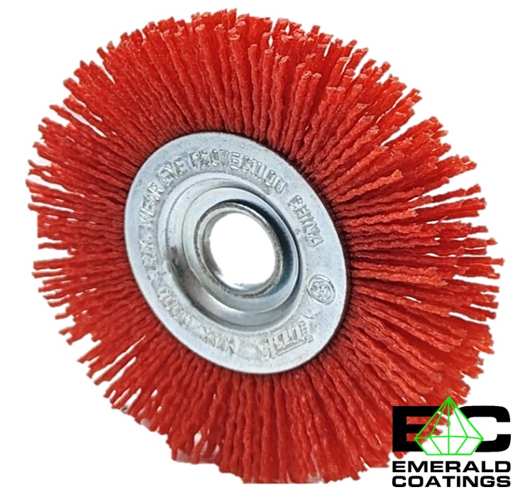 thumbnail image 2 of Aazon.co: Kutyun Wheel Brush For Ris, Soft Bristle Short Handle 2 of 10