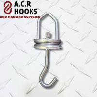 powder coating swivel hook