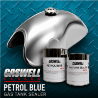 Petrol Blue Motorcycle Gas Tank Sealer