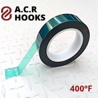 Powder Coating Masking Tape Green