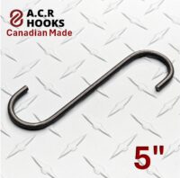 4.5mm 5″ S Hook, (80 lbs weight load)
