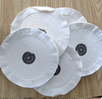 Spiral sewn 8" x 1/4" wheel  (5 pack)