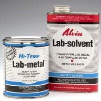High Temp Lab Metal 14 oz & 1 Pint Solvent (LQ#40)