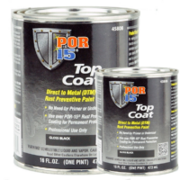 POR-15® Top Coat Gloss Black