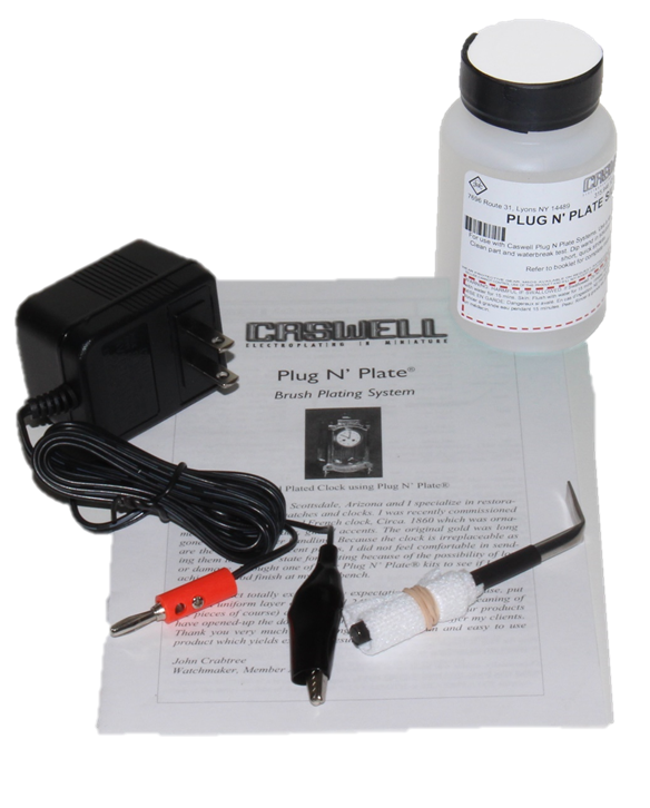 Plug N' Plate Black Nickel Kit - Caswell Inc