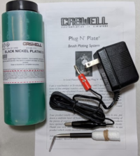 Plug N' Plate® Black Nickel Kit